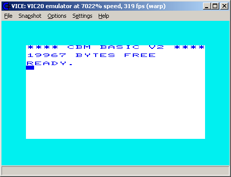 Emulation im WARP Modus